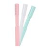 FOMIYES 3pcs Eyebrow Razor Stainless Steel Hair Removal Trimmers with Comb for Precision Shaping and Daily Use Gentle Pain Women view 1