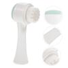FRCOLOR Double-Sided Facial Brush for Deep Cleansing Multifunctional Face Cleaning Tool for Blackhead and Pore Removal Comfortable Skin-Friendly Material for Daily Use view 3