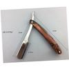 Didiseaon Razor Holder for Men Barber Steel Razor for Men Shaving Tool Easy-open Guard Barber Shop Salon Use view 2