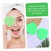 ASAKKURA 15pcs Heart Shaped Facial Sponges Compressed Makeup Remover Pads Reusable Face Cleansing Gentle Exfoliating for Sensitive Skin view 3