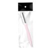 FRCOLOR 9pcs Stainless Steel Eyebrow Trimmer Portable Makeup Tool Kit for Women Girls Lightweight Non-Slip Grip for Eyebrow Grooming Pink view 4