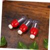MUSISALY 1bag Gloss Lip Stain Containers Empty Lip Gloss Bottles Plastic for Women Female Red view 3