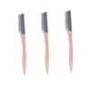 FRCOLOR 9pcs Stainless Steel Eyebrow Trimmer Kit Portable Eyebrow for Women and Girls Lightweight Makeup Tool Easy to Clean and Control view 4