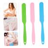 Healeved 3pcs Reusable Silicone Wax Sticks Applicators for Hair Removal Non-stick Design Easy Clean Spatulas for Eyebrow Lip Bikini Waxing view 3