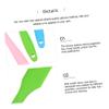 Healeved 3pcs Reusable Silicone Wax Sticks Applicators for Hair Removal Non-stick Design Easy Clean Spatulas for Eyebrow Lip Bikini Waxing view 4