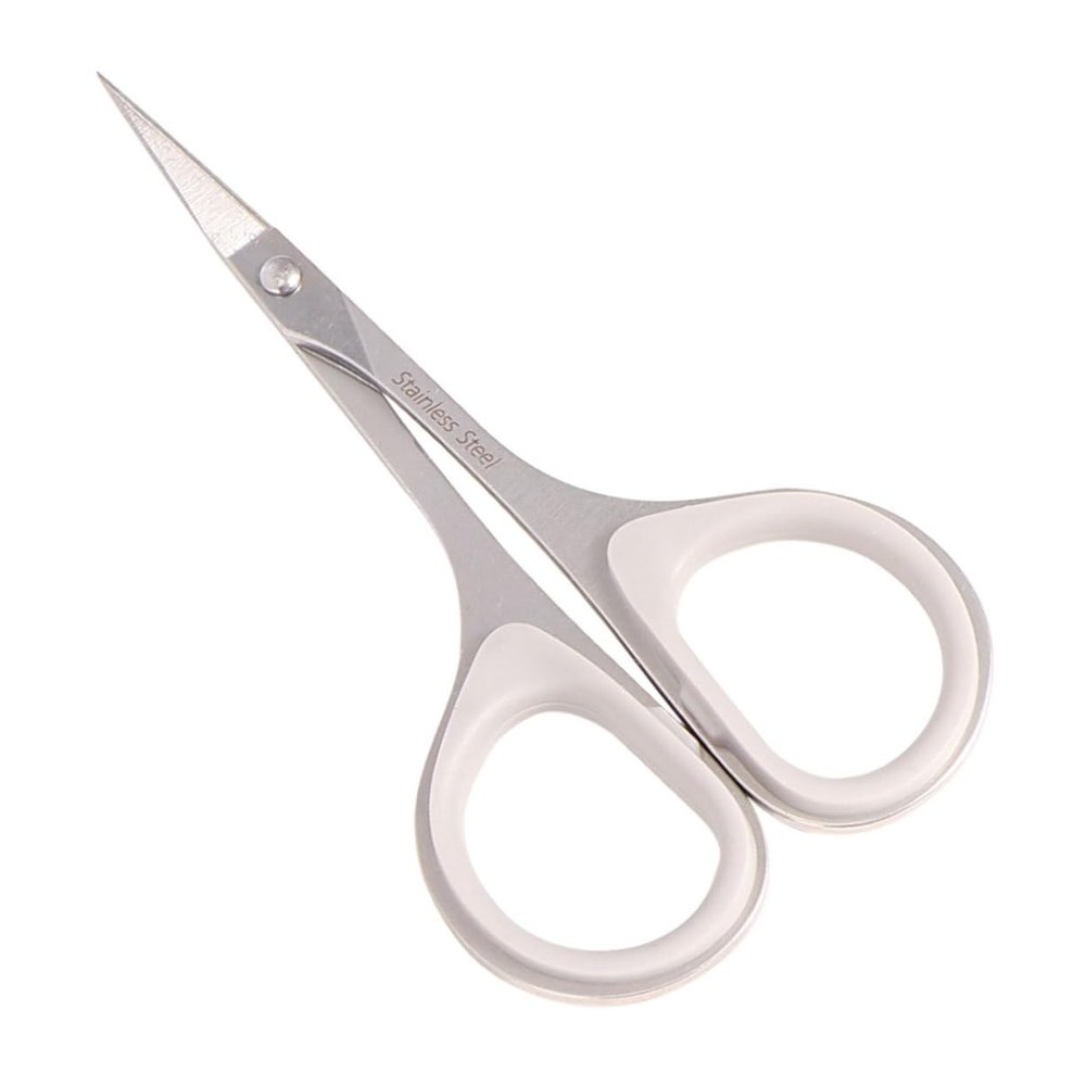 HAPINARY 3pcs Hair Trimmer Scissors Stainless Steel Nasal and Eyebrow Scissors for Safe Grooming