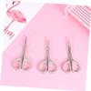 HAPINARY 3pcs Hair Trimmer Scissors Stainless Steel Nasal and Eyebrow Scissors for Safe Grooming view 4