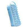 FOYTOKI Silicone Bath Brush Hook Bathing Brush Skin-Friendly Material Non-Skid Handheld Design Daily Cleaning Use view 1