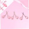 FOMIYES 6pcs Professional Vibrissa Scissors Nose Hair Trimmer Eyebrow Scissor Beauty Care Safety Scissors view 4