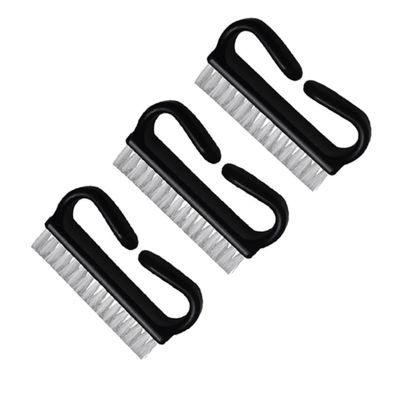 Baluue 6pcs Large Plastic Dust Brushes for Home Cleaning and Manicure Tool Lightweight and Easy to Grip for Fingernails Furniture