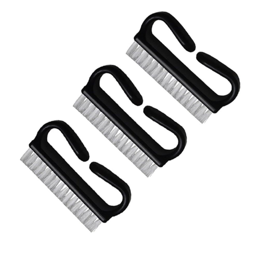 Baluue 6pcs Large Plastic Dust Brushes for Home Cleaning and Manicure Tool Lightweight and Easy to Grip for Fingernails Furniture