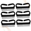 Baluue 6pcs Large Plastic Dust Brushes for Home Cleaning and Manicure Tool Lightweight and Easy to Grip for Fingernails Furniture view 3