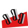 Baluue 6pcs Large Plastic Dust Brushes for Home Cleaning and Manicure Tool Lightweight and Easy to Grip for Fingernails Furniture view 4