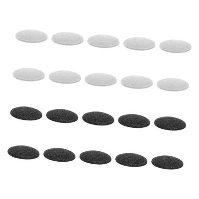 ASAKKURA 20pcs Foot File Callus Remover Pedicure Roller Head Replacement Pedicure Accessory Stone for Feet