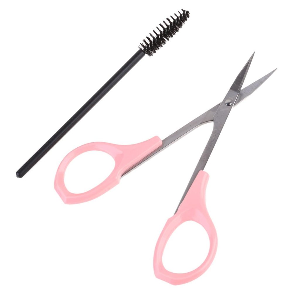 Didiseaon Essential Makeup Tools 11pcs Eyelash Brow Scissors Spiral for Applicati