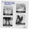 ASAKKURA Double-Sided Foot File Exfoliating Tool for Callus Removal and Dead Skin Treatment Lightweight Portable Pedicure Rasp for Professional and Home Use view 4