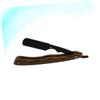 Gogogmee Men Barber Shop Salon Razor Holder Portable Metal Razor Manual Shaving Tool for Beard Sideburns Styling view 4