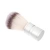Beatifufu Men's Nylon Shaving Brush Metal Handle Soft Nylon Bristles for Beard and Face Cleaning Exfoliating Shaving Tool Comfortable view 1