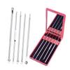FOMIYES Acne Tool Kit Pimple Popping Acne Mirror Exfoliator Vacuum Facial Cleansing Tool view 4