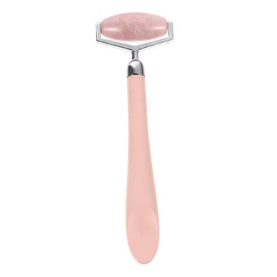 Baluue Facial Roller Jade Gua Sha Tool Natural Massager for Wrinkles Reduction Skin Tightening