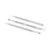 Beatifufu 3pcs Stainless Steel Nail Tool Set for Manicure and Pedicure Cuticle Remover Trimmer Pusher for Dead Skin Care Essential Nail Art Accessories for Home view 1