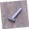 OSOLADY Double Safety Razor for Men Stainless Steel Shaving Tool Close Clean Shave Non-irritating view 3