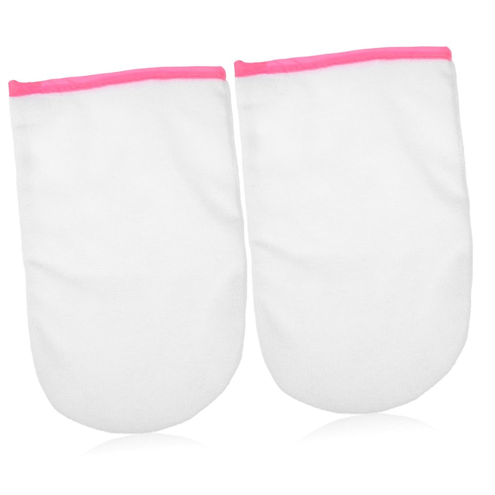 IWOWHERO Paraffin Wax Hand Treatment Mitts for Manicure Cloth Gloves for Hot Wax Therapy for Dry and Hand Care at Home