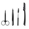 Didiseaon 4pcs Women Beauty Eyebrow Suit Beginner Eyelash Comb Skin Care Tools for Women Hair Plucker and Trimmer view 1
