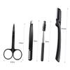 Didiseaon 4pcs Women Beauty Eyebrow Suit Beginner Eyelash Comb Skin Care Tools for Women Hair Plucker and Trimmer view 3