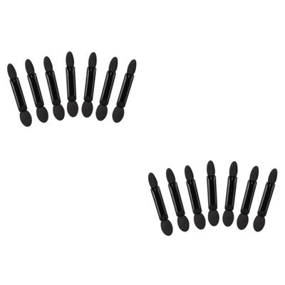 MERRYHAPY 200pcs Double-ended Makeup Brush Brush Heads Eyeshadow Applicator for Women Natural to Dramatic Eye Looks Travel-friendly