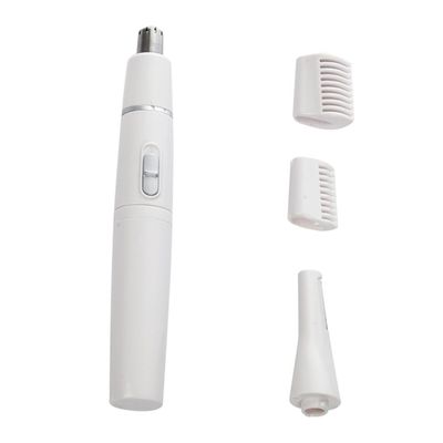 FOMIYES Nose Hair Trimmers for Women Men's Manual Eyebrow Razor Electric Face Shaver Multiple Replacement Heads