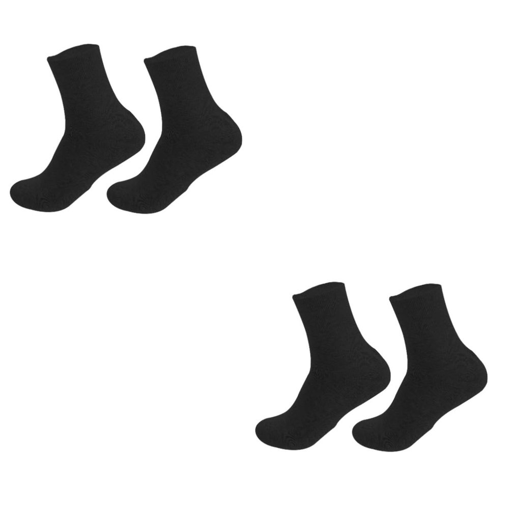 BIUDECO 2sets Men's Foot Soak Socks Moisturizing Socks Repair Cracked Heels 2pcs*2