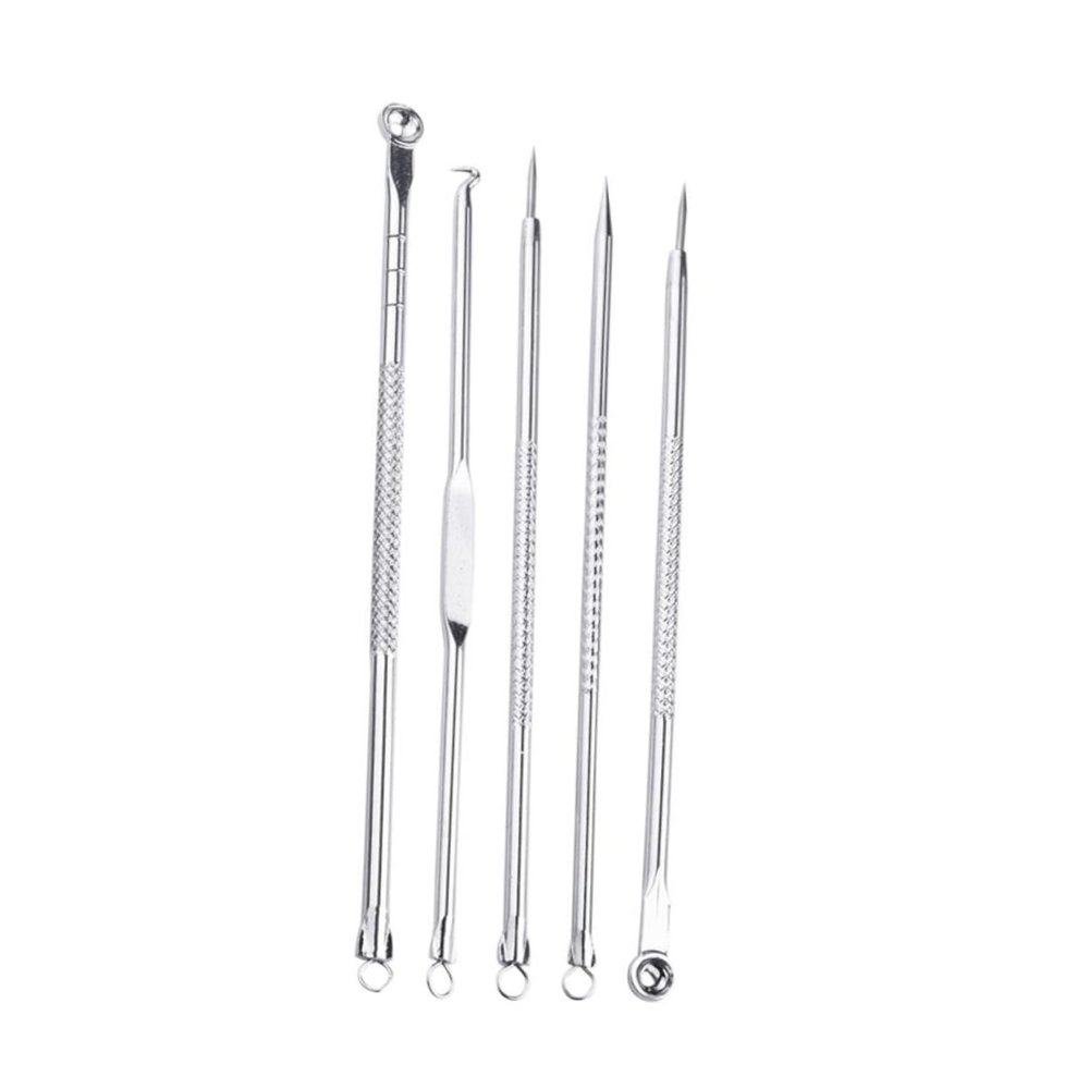 FOMIYES Facial Tool Kit Storage Case Pimple Sucker Vacuum for Acne Suction Extraction
