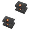 BIUDECO 2sets Essential Oil Carrying Pouch Bag Essential Oil Storage Container Case Organizer 2pcs*2 view 1