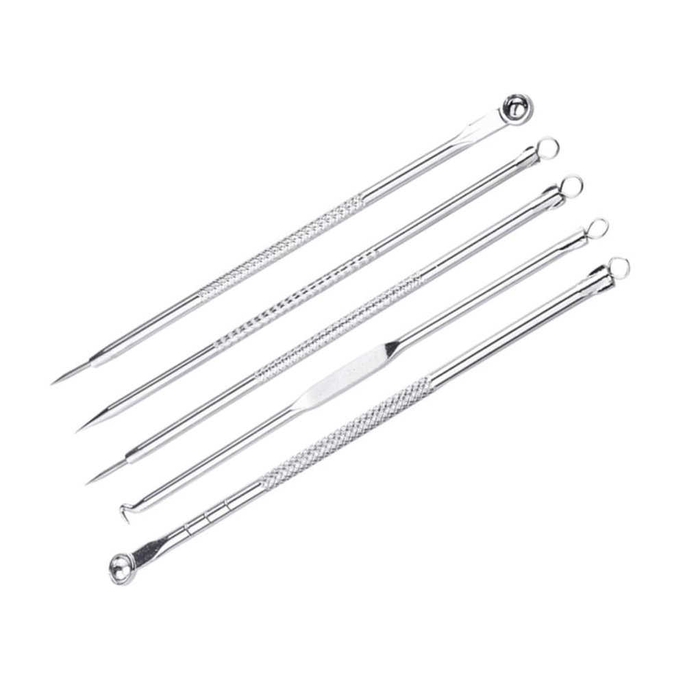 FRCOLOR Complete Pimple Remover Set Includes Blackhead Tool Facial Cleansing Blackhead Set Pimple