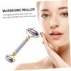 SKISUNO Facial Roller Skin Care Natural Stone Face Massager Roller for Skin Tightening and Muscle Relaxation view 3