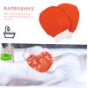 ASAKKURA 2pcs Body Exfoliating Gloves Scrub Bathing Gloves for Arms Legs Chest Back view 4