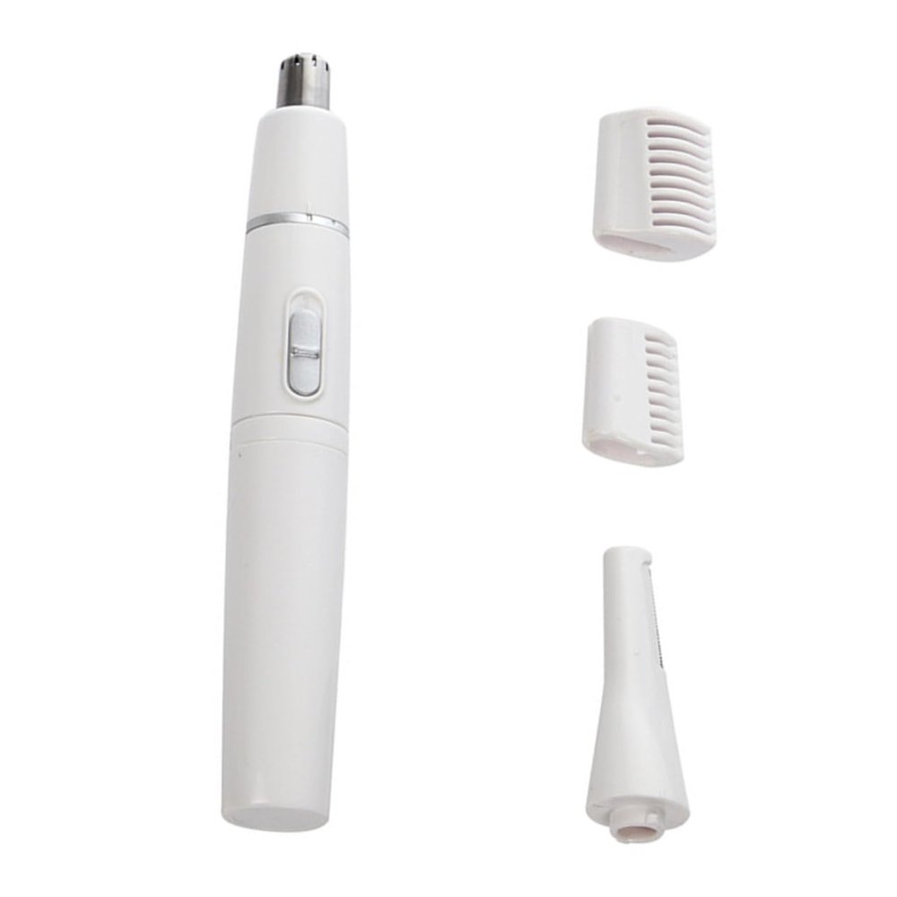 FRCOLOR 1pc Electric Eyebrow Trimmer Nose Hair Remover Dual Function for Precise Grooming Off Button for Eyebrows Nose Hair Maintenance No Battery Included