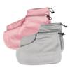 IWOWHERO Beauty Salon Essential 2 Pair Foot Warmer Covers Thermal Insulation Foot Straps for Spa (Cotton Grey) view 1