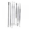 MERRYHAPY 14pcs Blackhead Removal Tool Kit Comedone Extractor Set for Blemish Treatment Includes and Spoon Extractors for Skin Types view 3