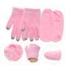 ASAKKURA 4pcs Moisturizing Gel Gloves Socks for Women for Dry Skin Comfortable Overnight Wear Absorption Intensive Hydration for Hands Feet view 2
