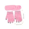 ASAKKURA 4pcs Moisturizing Gel Gloves Socks for Women for Dry Skin Comfortable Overnight Wear Absorption Intensive Hydration for Hands Feet view 3