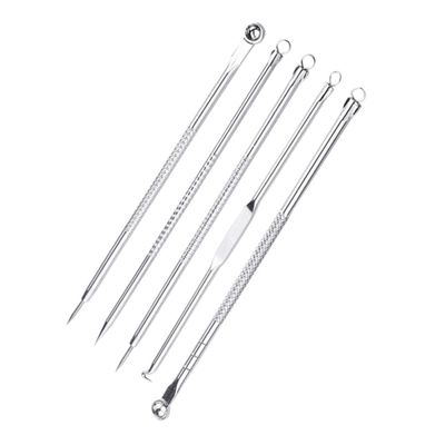 Didiseaon 1set Facial Blackhead Cleansing Tool Storage Case Extraction Tool Facial Cleansing Needle