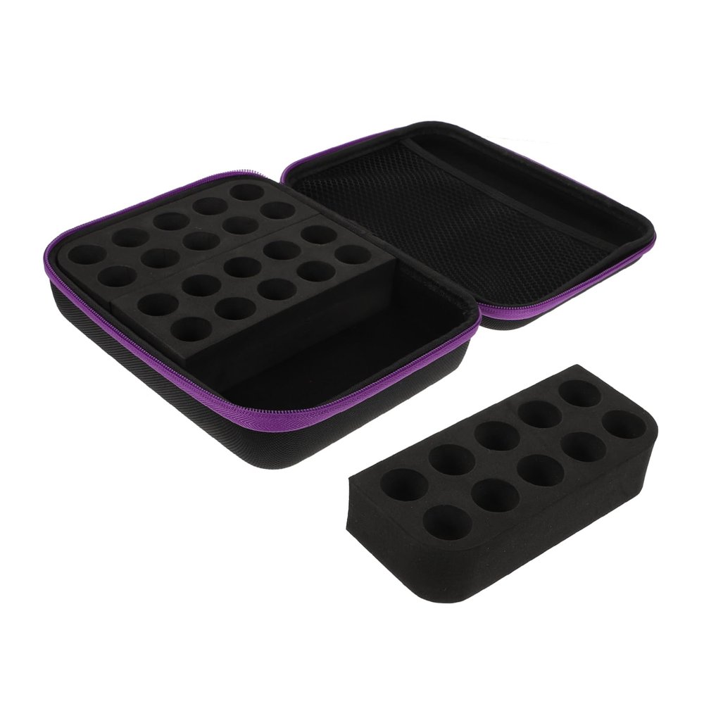 BELLIFFY Essential Oil Bag Bottles Storage Case Dropper Oil Diffuser Holder Organizer