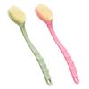 OHPHCALL 2pcs Bath Brush Back Scrubber Material Long Handle Shower Bathing Accessories view 1