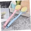 OHPHCALL 2pcs Bath Brush Back Scrubber Material Long Handle Shower Bathing Accessories view 4