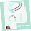FOYTOKI Portable Facial Hair Removal Tool for Women Manual Epilator for Chin Cheeks and Upper Lip Durable and Design No Chemicals Easy Hair Removal view 2