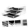 VINTORKY Acrylic Cosmetic Organizer Transparent Makeup Storage Holder for Jewelry and Beauty Products for Dresser and Vanity Use view 4