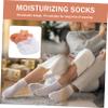 BELLIFFY Moisturizing Foot Socks 2 Pairs Elastic Lotion Socks for Cracked Feet for Overnight Hydration for Women view 2