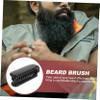 BIUDECO 3pcs Travel Beard Grooming Brush Folding Boar Bristle Brush for Detangling Softening Facial Hair Compact Design for Easy Carrying for Travel Daily Use view 2